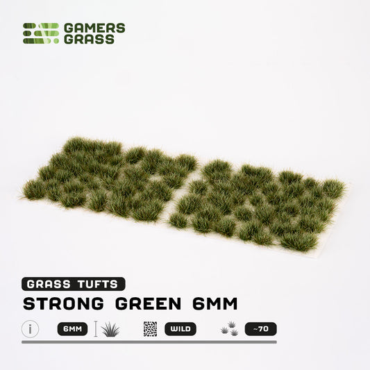 Strong Green (6mm) - Gamers Grass