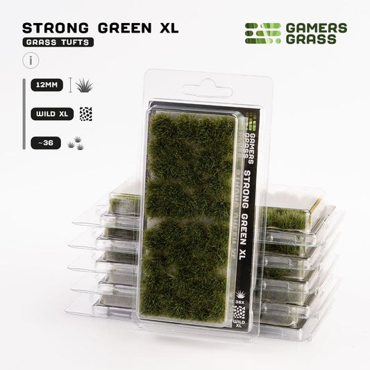 Strong Green XL (12mm) - Gamers Grass