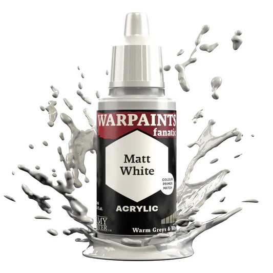 Army Painter Warpaints Fanatic: Matt White 18ml
