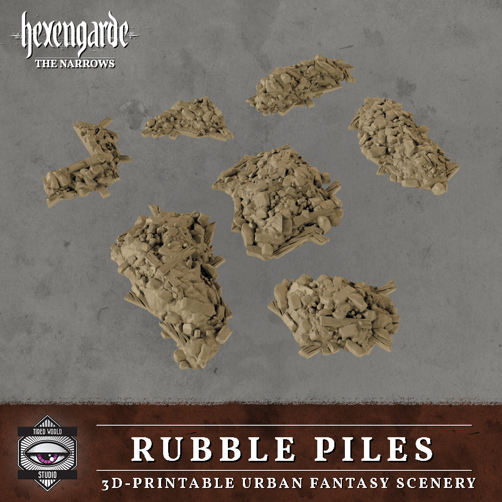 Rubble Piles - Hexengarde The Narrows