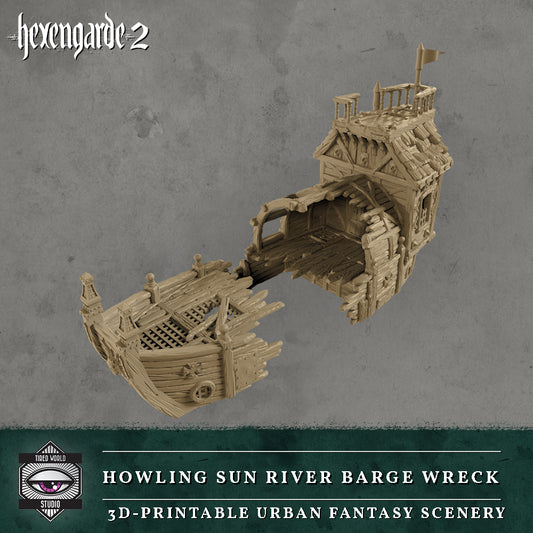 Howling Sun River Barge Wreck - Hexengarde 2