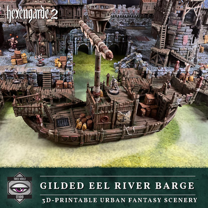 SPECIAL OFFER - Gilded Eel River Barge AND Gilded Eel Wreck - Hexengarde 2