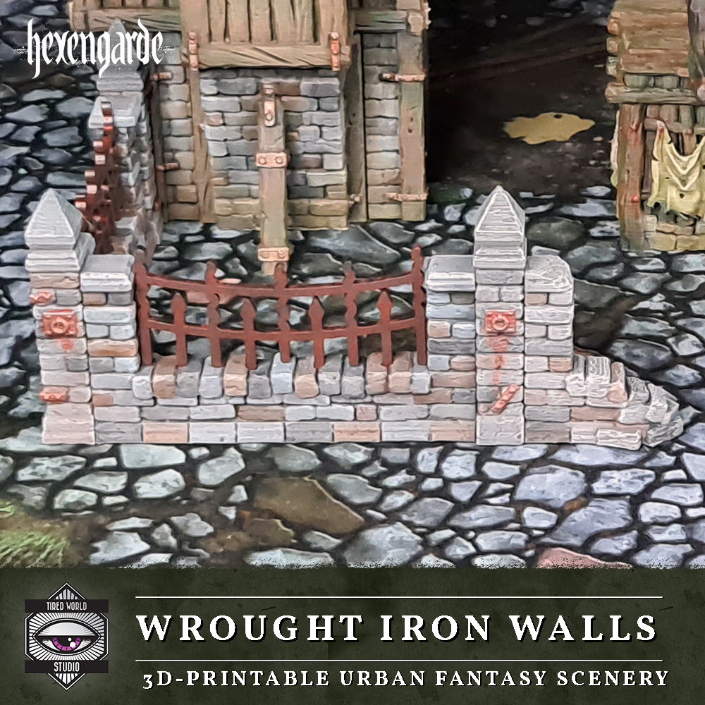 Wrought Iron Walls - Hexengarde