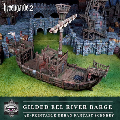 SPECIAL OFFER - Gilded Eel River Barge AND Gilded Eel Wreck - Hexengarde 2