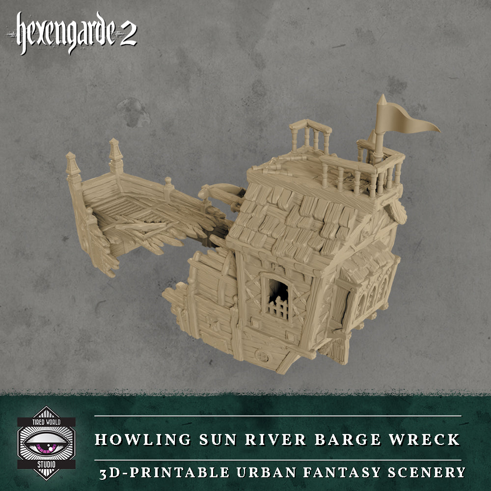 Howling Sun River Barge Wreck - Hexengarde 2