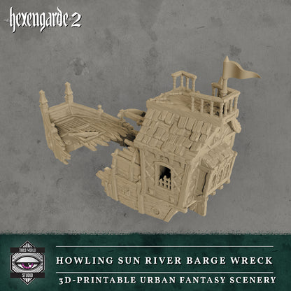 Howling Sun River Barge Wreck - Hexengarde 2
