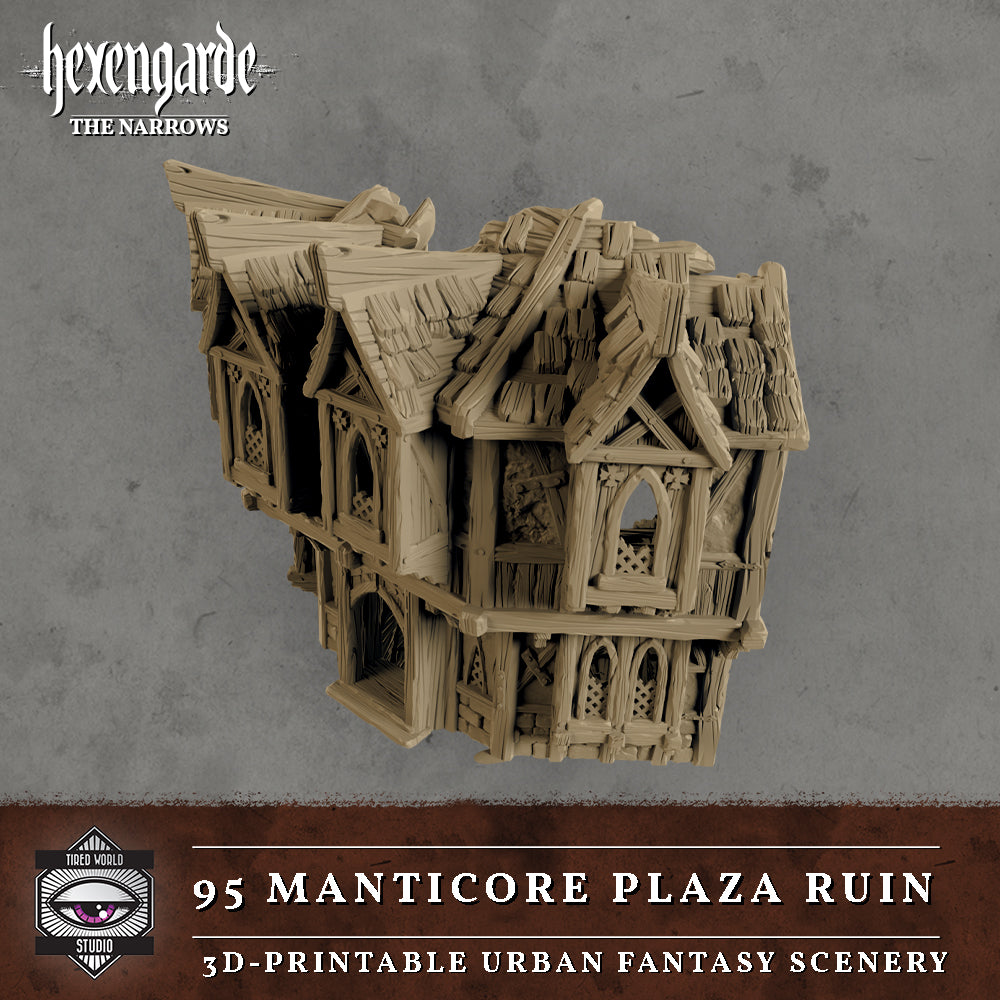 95 Manticore Plaza Ruin - Hexengarde The Narrows