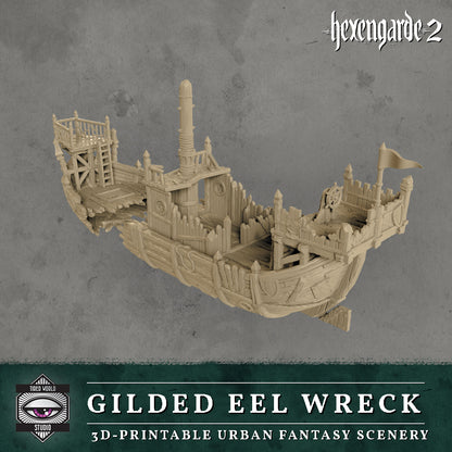 Gilded Eel River Barge Wreck - Hexengarde 2