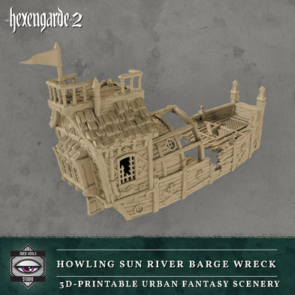 Howling Sun River Barge Wreck - Hexengarde 2