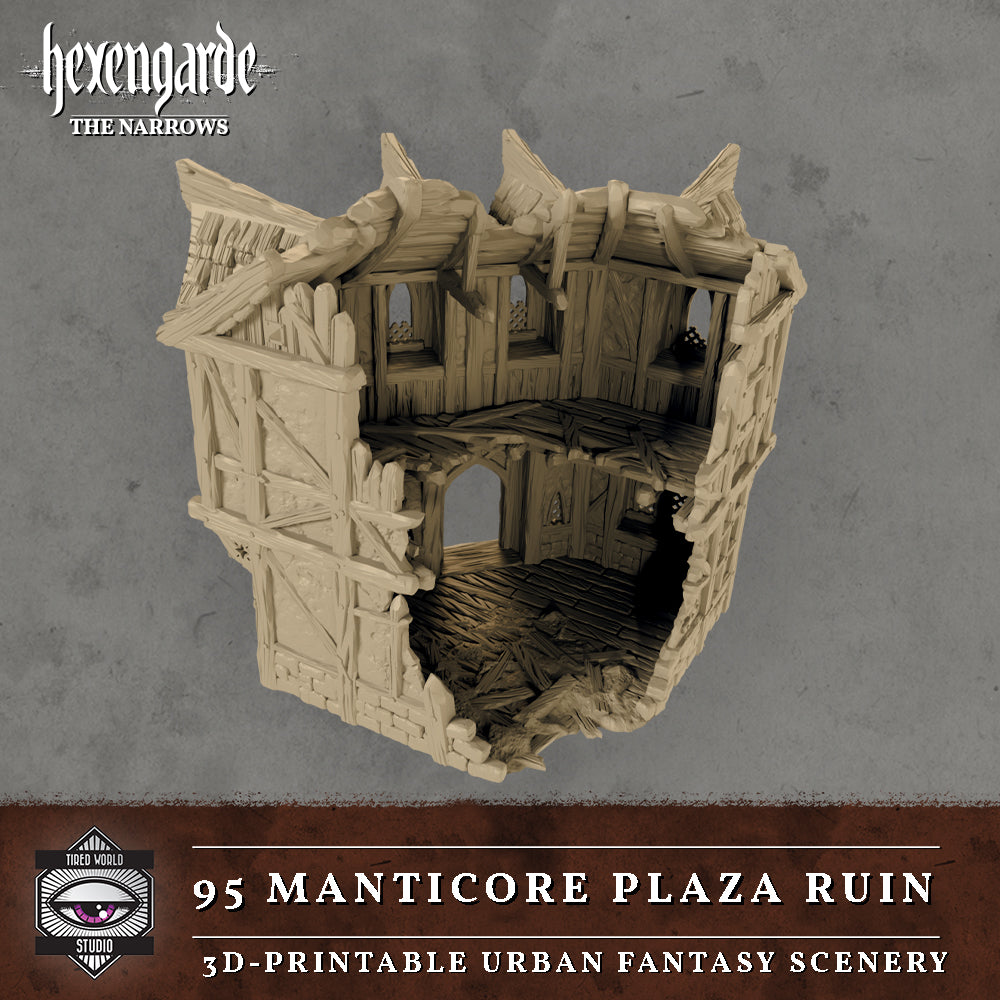 95 Manticore Plaza Ruin - Hexengarde The Narrows