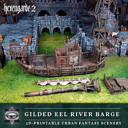SPECIAL OFFER - Gilded Eel River Barge AND Gilded Eel Wreck - Hexengarde 2