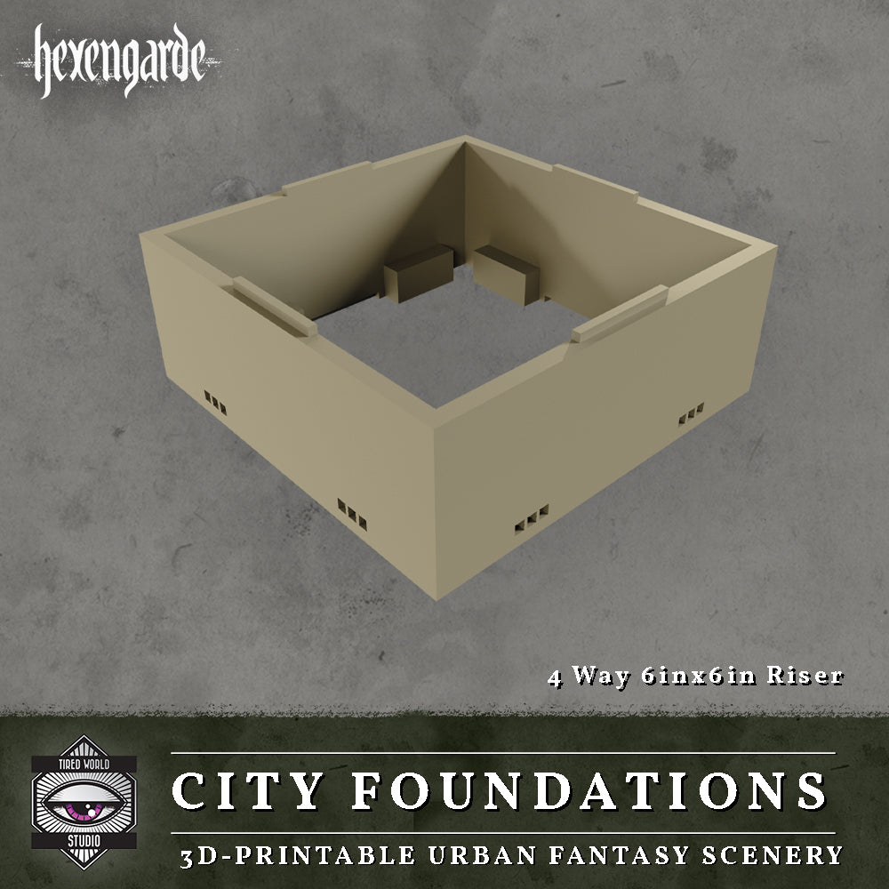 City Foundations - Risers and Boosters - Hexengarde 2