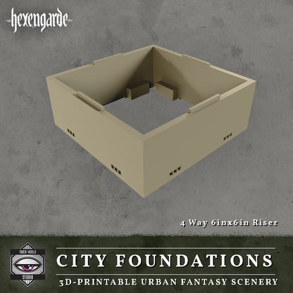 City Foundations - Risers and Boosters - Hexengarde 2