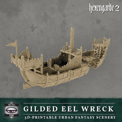 Gilded Eel River Barge Wreck - Hexengarde 2