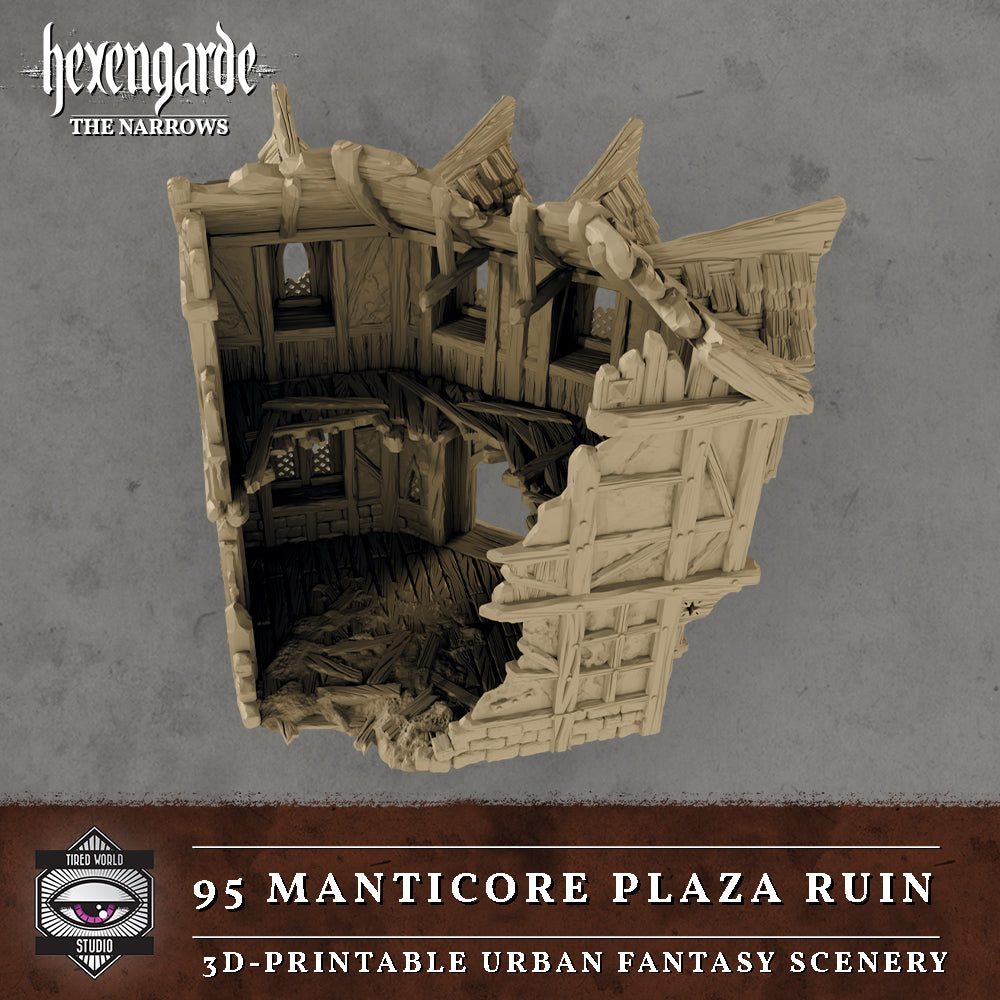 95 Manticore Plaza Ruin - Hexengarde The Narrows