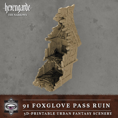 91 Foxglove Pass Ruins - Hexengarde The Narrows