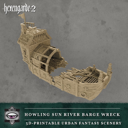 Howling Sun River Barge Wreck - Hexengarde 2