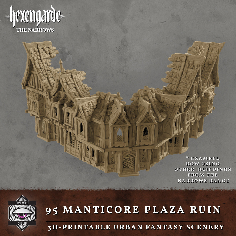 95 Manticore Plaza Ruin - Hexengarde The Narrows