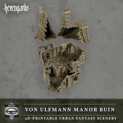 Von Ulfmann Manor Ruin - Hexengarde