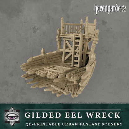 Gilded Eel River Barge Wreck - Hexengarde 2