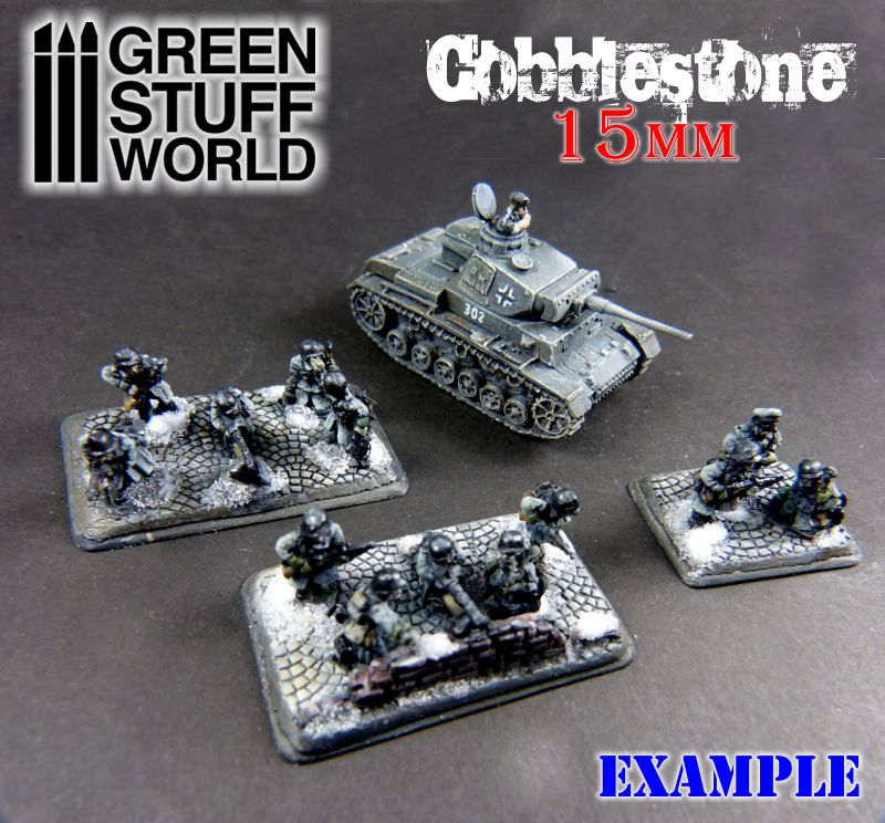 Green Stuff World Rolling Pin Pavement 15mm