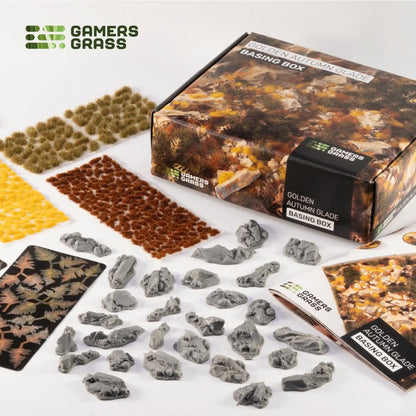 Golden Autumn Glade Basing Box - Gamers Grass