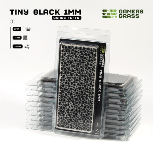 Tiny Black (1mm) - Gamers Grass