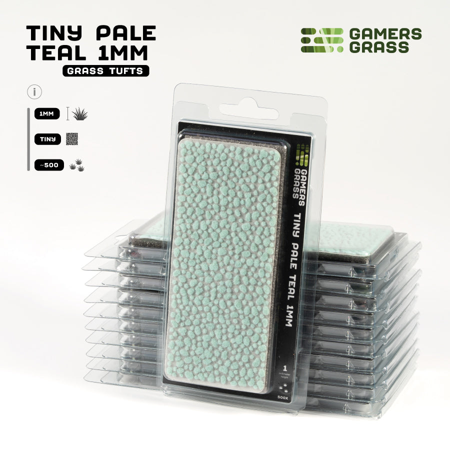 Tiny Pale Teal (1mm) - Gamers Grass