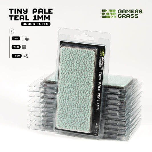 Tiny Pale Teal (1mm) - Gamers Grass