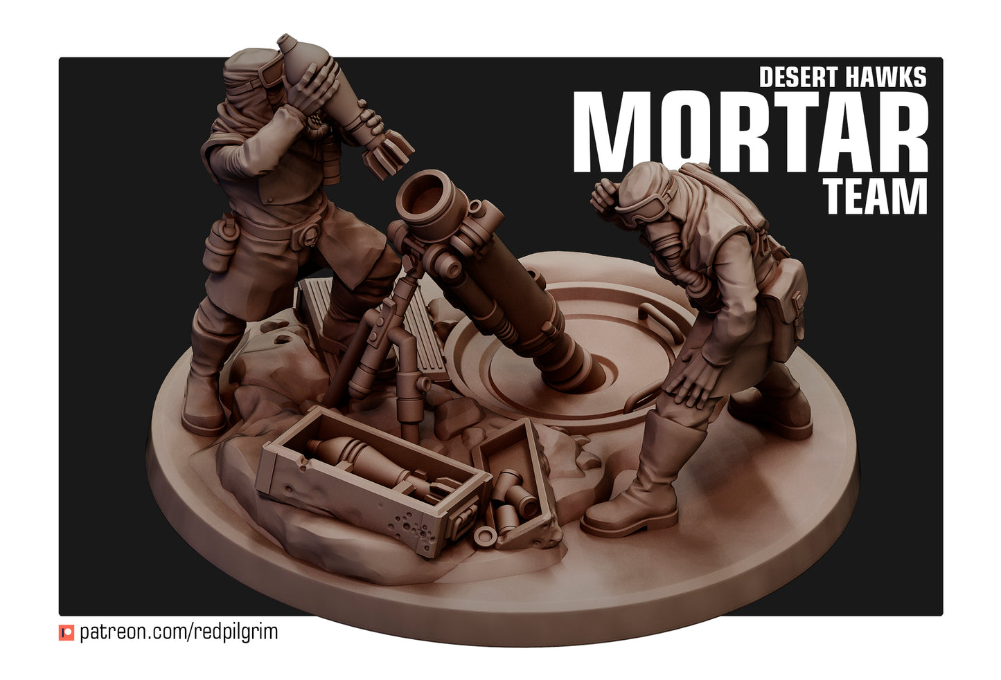 Desert Hawks Mortar Team