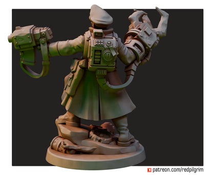 Commissar with Mechanical Claw