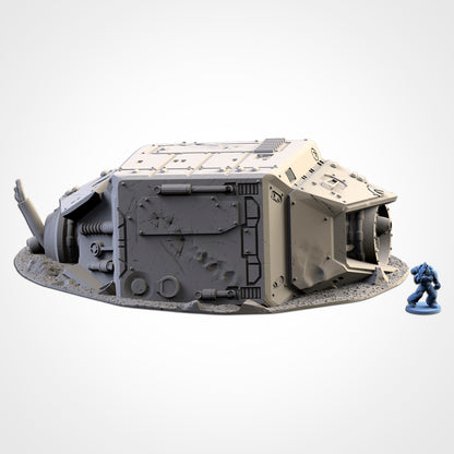 Crashed Imperial Walker