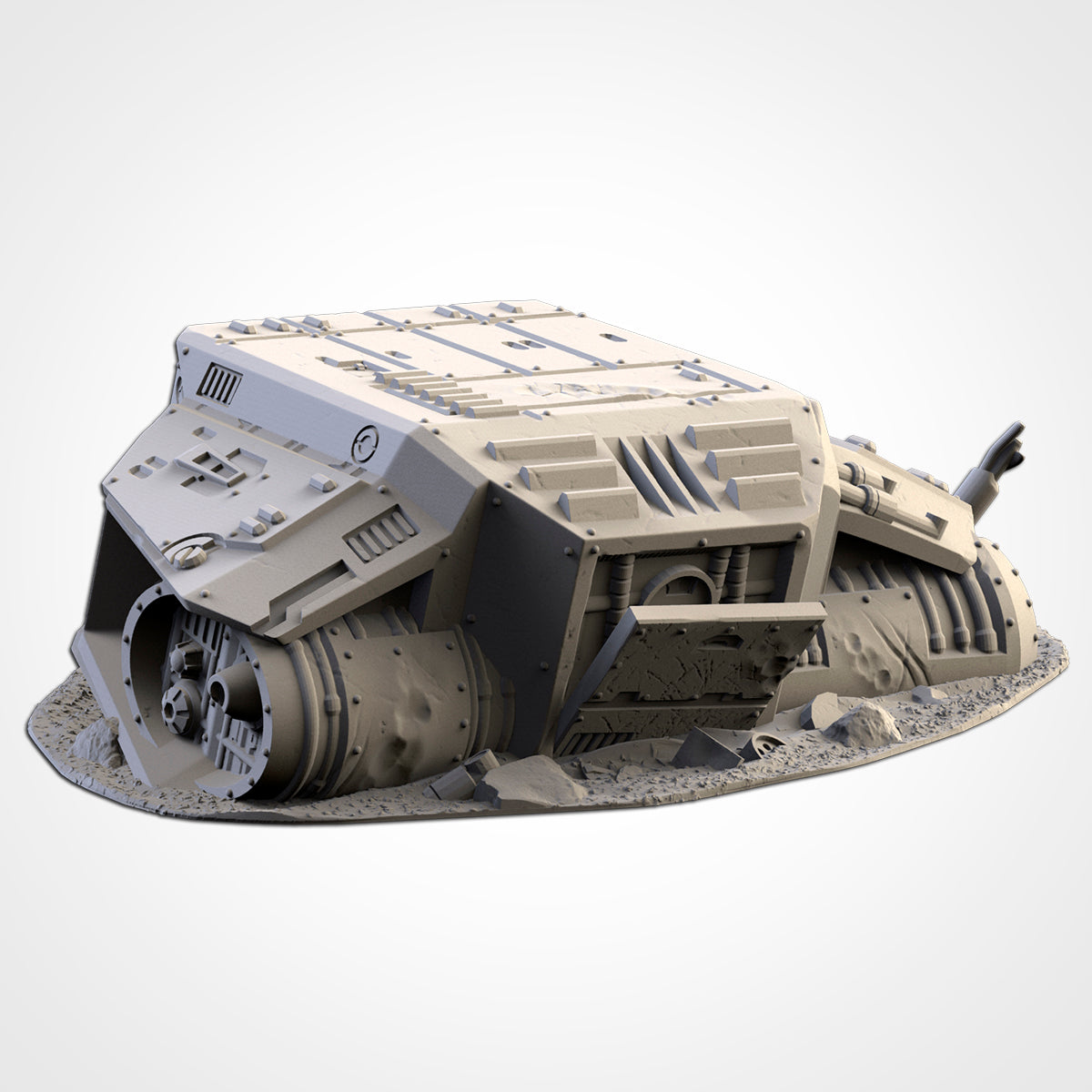 Crashed Imperial Walker