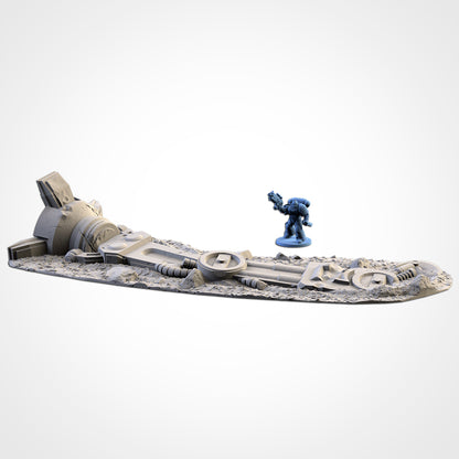 Crashed Imperial Walker