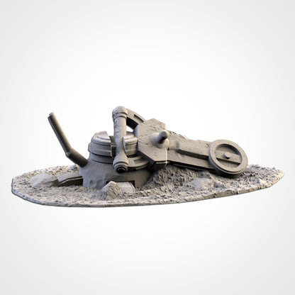 Crashed Imperial Walker
