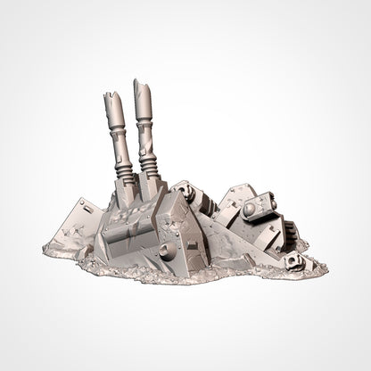 Grimdark Tank Wreckage