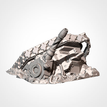 Destroyed Grimdark Tanks