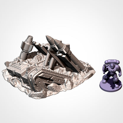 Destroyed Grimdark Tanks