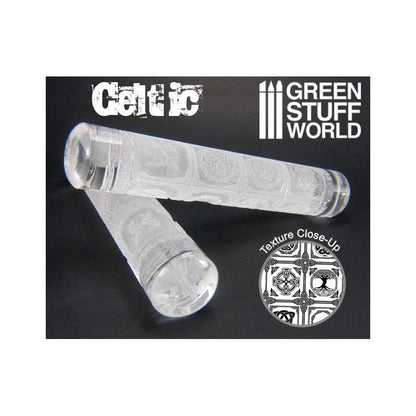 Green Stuff World Rolling Pin Celtic