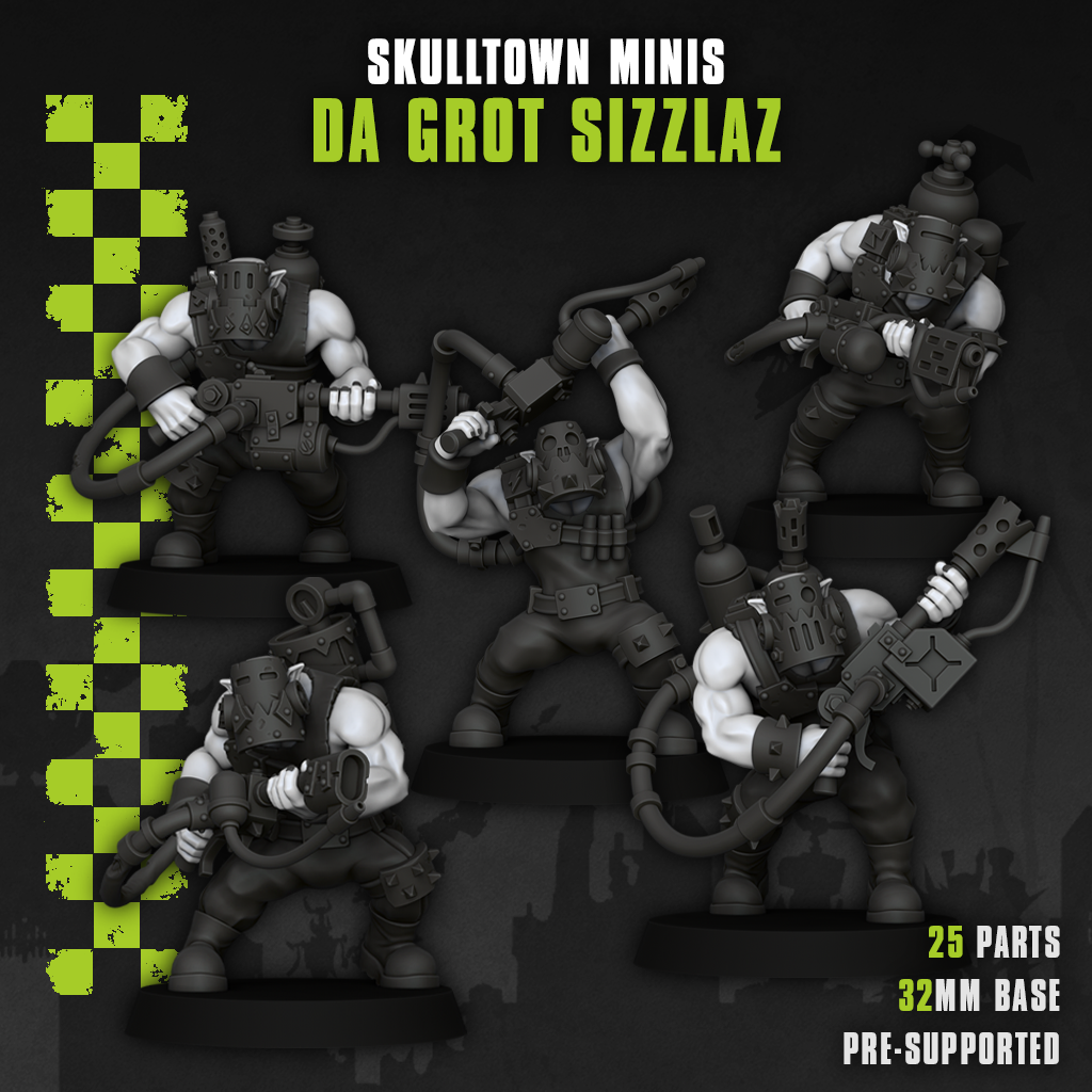 Ork Flamers - Da Grot Sizzlaz