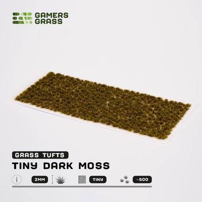 Tiny Dark Moss (2mm) - Gamers Grass