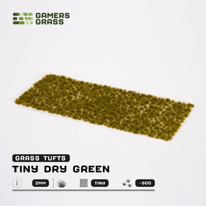 Tiny Dry Green (2mm) - Gamers Grass