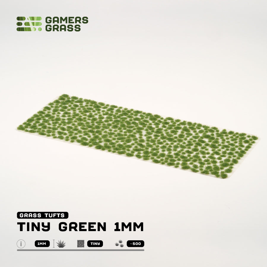 Tiny Green (1mm) - Gamers Grass