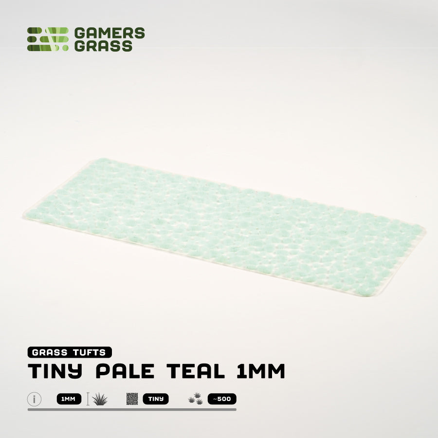 Tiny Pale Teal (1mm) - Gamers Grass