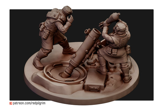Desert Hawks Mortar Team