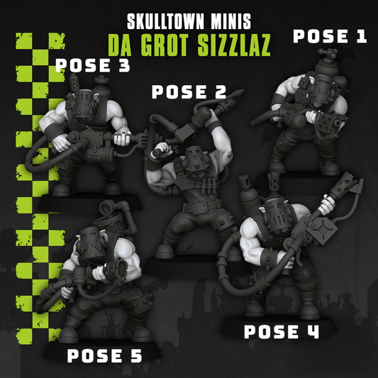 Ork Flamers - Da Grot Sizzlaz