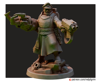 Commissar with Mechanical Claw