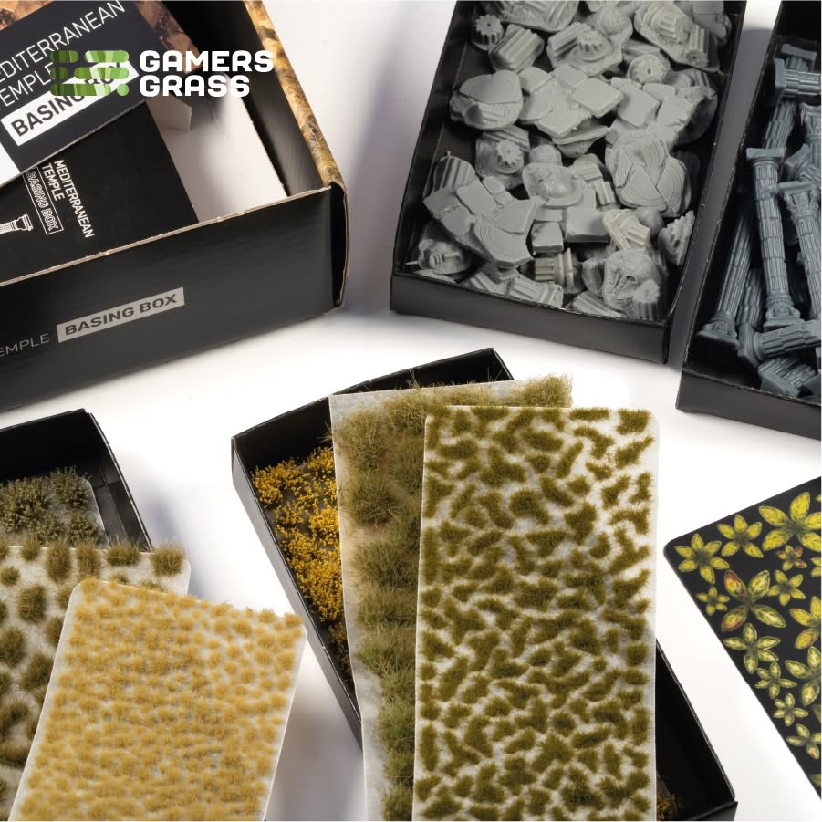 Mediterranean Temple Basing Box - Gamers Grass