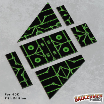 40K 11th Edition Terrain Footprint - Ancient Aliens