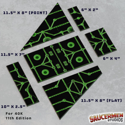 40K 11th Edition Terrain Footprint - Ancient Aliens